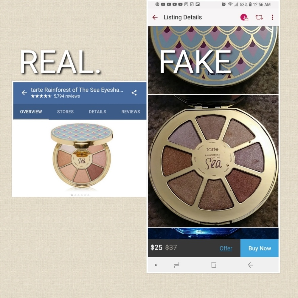 WARNING!! REAL VS FAKE KNOW WHAT YOUR BUYING - Picture 5 of 5
